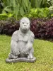  Product image 1 of the product “Barney - Gorilla seated on a base, 40 cm H | cast stone ”